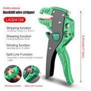 Automatic Wire Stripper Flatwire Cutter Stripping Plier 0.2 to 4mm Range Length Adjustment For Electrician