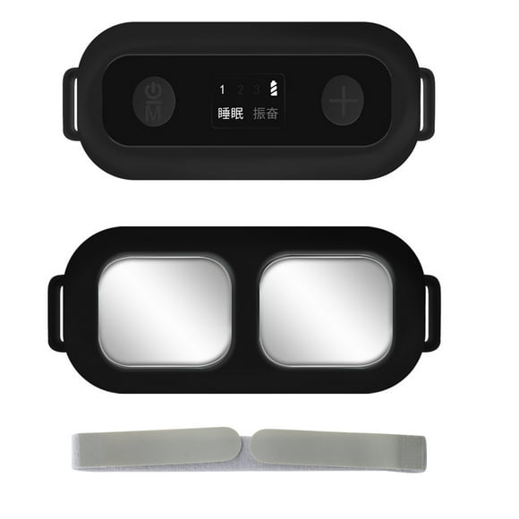 Xihbxyly Dispositivo de Ayuda para Dormir, Instrumento Portátil para Dormir, Herramienta de Masaje de Pies para Aliviar El Estrés, Masajeador de Relajación de Modo Dual, Ideal para Uso En Casa, Ofici