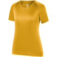 thumbnail image 1 of Ladies Attain Wicking Raglan Sleeve Tee 3Xl Gold, 1 of 5