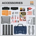 thumbnail image 6 of ALLJOY Kids Work Bench with Realistic Tool, 65 Pcs Kids Toddlers Tool Set,Pretend Play Workbench Construction Toys for Boys Girls, 6 of 6