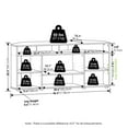 thumbnail image 2 of Pemberly Row Contemporary Corner TV Stand TV up to 55 Inches in Espresso, 2 of 6