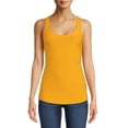 thumbnail image 4 of No Boundaries Juniors Scoop Neck Tank Top 3-Pack, 4 of 5