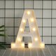 thumbnail image 4 of Lámpara decorativa Homeer, luz digital con números, luz decorativa, marquesina LED de plástico brillante, letras iluminadas, decoración para fiesta de graduación 2023, 4 of 8
