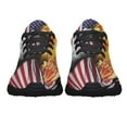 thumbnail image 5 of Christian Jesus Pray For America Shoes Sneakers for Women Men Black Size 7, 5 of 7