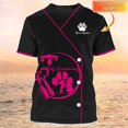 thumbnail image 1 of Camiseta de moda de verano para hombre, camisa con nombre impreso en 3D para peluquero y perro, Tops informales Unisex, uniforme de peluquero para mascotas DW148Adult size XS Gao Jinjia LED, 1 of 2