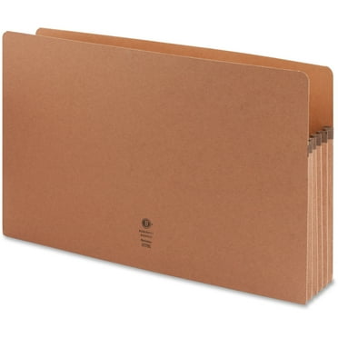 Business Source, BSN65795, Redrope Legal Expanding File Pockets, 10 / Box, Redrope