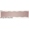 thumbnail image 2 of Striped Vines Table Runner by Penny's Needful Things (3 Feet Long - SCALLOPED) (Pink), 2 of 3
