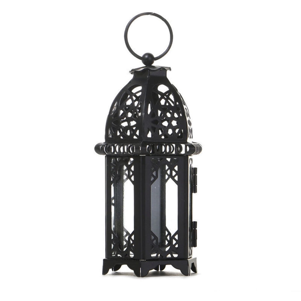 Moroccan Lantern Tea Light Lamp Candle Holder Hanging Home Garden