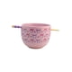 thumbnail image 1 of Bowl Ramen con Palillos, Diseño Kuromi y My Melody Kawaii Sanrio, Tazón para Sopas, Fideos y Snacks, Capacidad 592 ml, 1 of 26