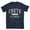 Graphite Heather, variant on Crete Illinois Classic Established Men's Cotton T-Shirt
