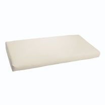 Sorra Home Ivory Indoor/Outdoor Bench Cushion, Bristol