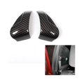 thumbnail image 4 of Car Abs Carbon Fiber Front Safety Belt Button Decor Cover For 2017-2019, 4 of 5