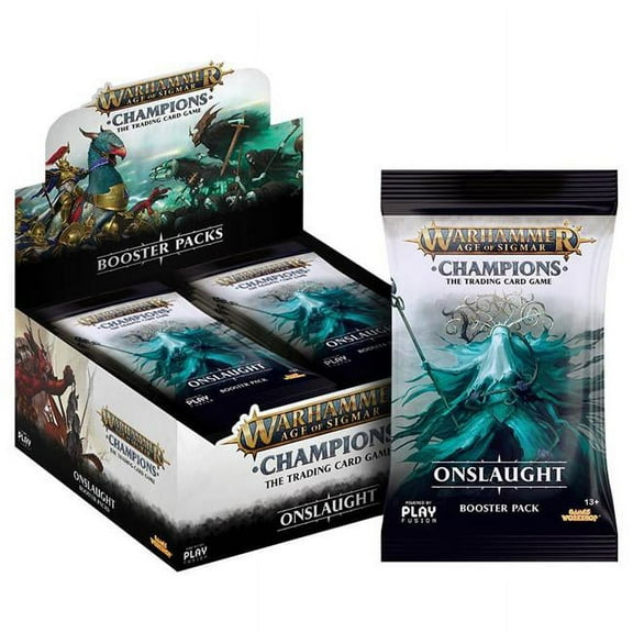 PlayFusion PFIW82547 Age of Sigmar TCG Champions Onslaught Booster Display Card Game