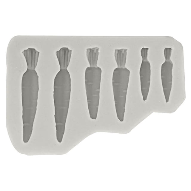 Teissuly Easter Bunny Hand Stick Radish Shape Size Carrot Fondant Silicone Cake Decoration Epoxy Teissuly WER202401276670