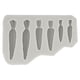 thumbnail image 1 of Teissuly Easter Bunny Hand Stick Radish Shape Size Carrot Fondant Silicone Cake Decoration Epoxy Teissuly WER202401276670, 1 of 1