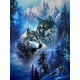thumbnail image 1 of Evershine Full Square Diamond Painting Wolf Cross Stitch Kit Embroidery Animals Mosaic Sale Rhinestone Pictures Home DecorationFull Round 50X70cm Gao Jinjia LED, 1 of 2