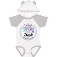 thumbnail image 3 of Inktastic Suicide Prevention- I Wear Teal and Purple for My Uncle Boys or Girls Baby Bodysuit, 3 of 5