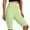 Light Green, variant on Womens Biker Shorts Tight Quick Drying High Rise Pocket Athletic Shorts, Sizes S-XL