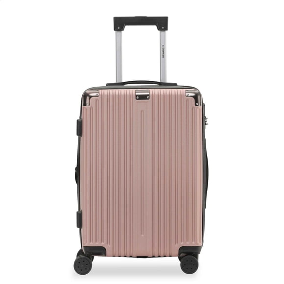 Maleta de Cabina ABS Miami 20" Oro Rosa, Ligera y Resistente