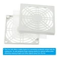 thumbnail image 4 of Uxcell 80mm Fan Finger Grill Grill Protector Guard Fan Protective Cover 4 Pack, 4 of 6