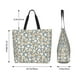 thumbnail image 5 of Easygdp White Popcorn Bolsas Tote para Mujer, Bolsos de Hombro para Viaje, Bolsos de Mano de Gran Capacidad para Compras y Trabajo, 5 of 8