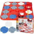 thumbnail image 2 of Jeu de Construction de Route Casse-Tête Logique Réutilisable Casse-Têtes Éducatifs Montessori pour Enfants de 3 Ans et Plus, 2 of 11