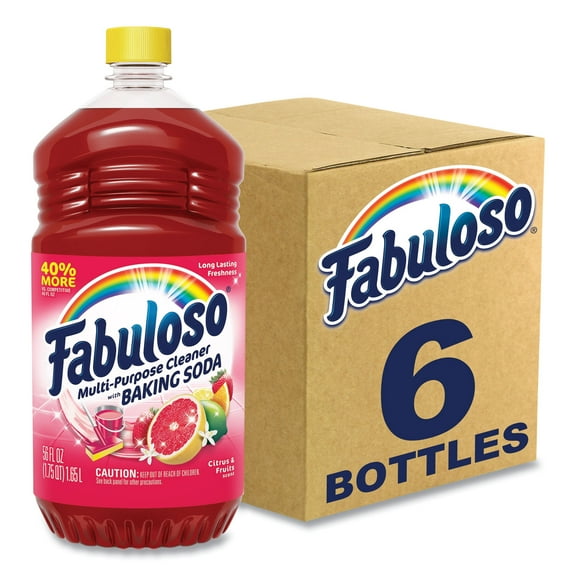 Multi-Use Cleaner, Citrus Scent, 56 oz Bottle, 6/Carton | Bundle of 5 Cartons