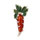 thumbnail image 1 of Zhuge 2 broches para mujer, broche de ramillete de esmalte con forma de fruta y flor, broche de cereza, arándano, fresa, gota de aceite, C07, 1 of 5