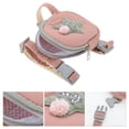 thumbnail image 3 of Unique Bargains 1 Set Backpack Pet Leash Kit Durable Dog Leash Kit for Dog Pink Large, 3 of 6