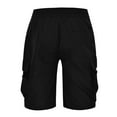 thumbnail image 4 of NAFUU Men's Cargo Shorts Mens Casual Shorts Summer Loose Fit Pocket Shorts Lightweight Summer Relaxed Fit Work Shorts Mens Slacks Pants, 4 of 7