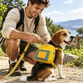 thumbnail image 5 of Miaoju Dog Backpack Harness With Leash, Adjustable Self Carrier Saddle Bag With Portable Storage For Walking Outdoor Travel, 5 of 6