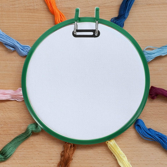 Plastic Embroidery Hoop Cross Stitch Hoops for Beginners Punch Needle Hoop Embroidery Frames for Sewing Needlework Projects