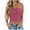 Hot Pink, variant on Stripe Printed Sleeveless Bandeau Bra Solid Color Strapless Seamless Bralette Soft Stretchy Everyday Layering Top (Women's or Women's Plus)