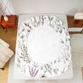 thumbnail image 5 of Manfei Girls Floral Blossoms 4pcs Bed Sheets,Spring Graden King Sheets,Botanical Plants Super Cozy Sheet Set,Breathable Home Decor, 5 of 7