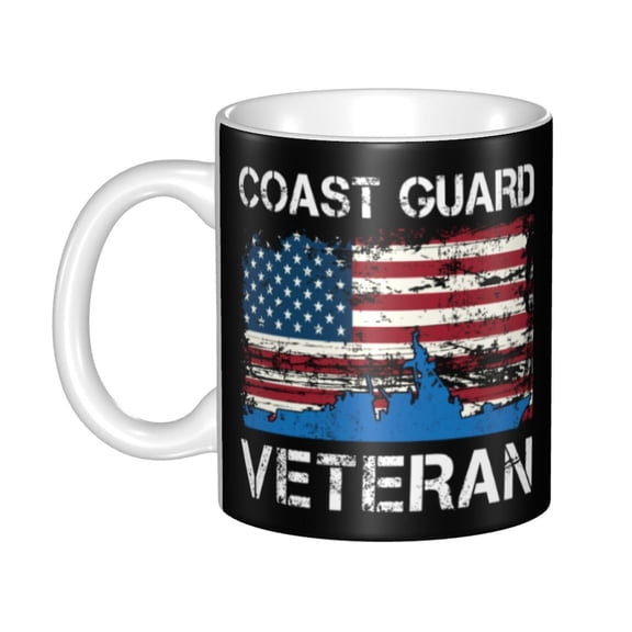 US Coast Guard Coffee Mug Novelty Double Color Ceramics Coffee Mugs For Office Home Tea Mug 11oz