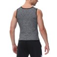 thumbnail image 7 of Lilvigor Sweat Body Shaper Men’s Premium Slimming Shapewear Workout Sauna Tank Top Compression Slimming Vest Gray, 7 of 7