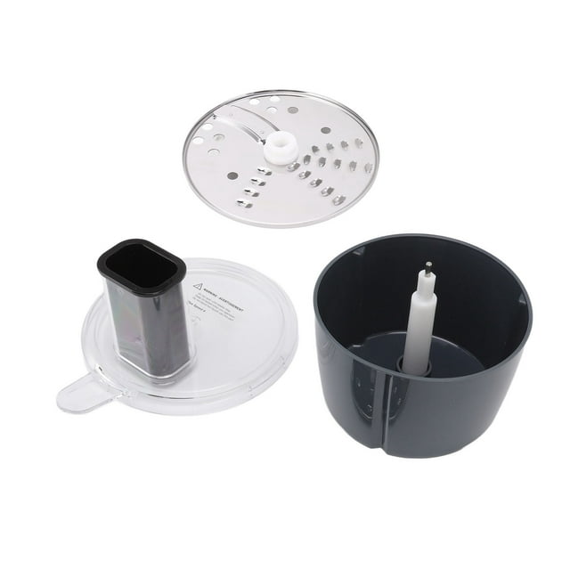 Pièces de Tranchage de Robot Culinaire, Pièces de Réparation en Acier Inoxydable Lavables au Lave-Vaisselle Installation Facile Utilisation Durable Kit de Conteneur de Robot Culinaire pour Cuisine