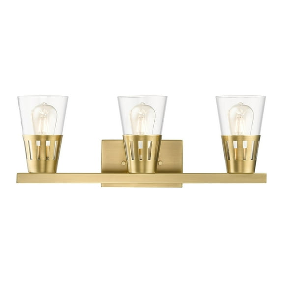 Livex Lighting - Bennington - 3 Light Bath Vanity In Modern Style-8.75 Inches