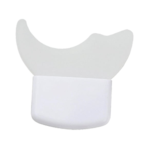 Herramienta auxiliar para pestañas, almohadilla de ayuda para maquillaje de ojos, protector auxiliar, aplicador de pestañas, herramienta auxiliar para Blanco Salvador Auxiliar de maquillaje de ojos