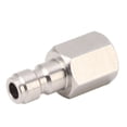 thumbnail image 2 of Adaptador de acoplamiento recto hembra, adaptador de acoplador de rosca hembra Bspp de 1/8 de pulgada, el mejor de su clase, 2 of 12