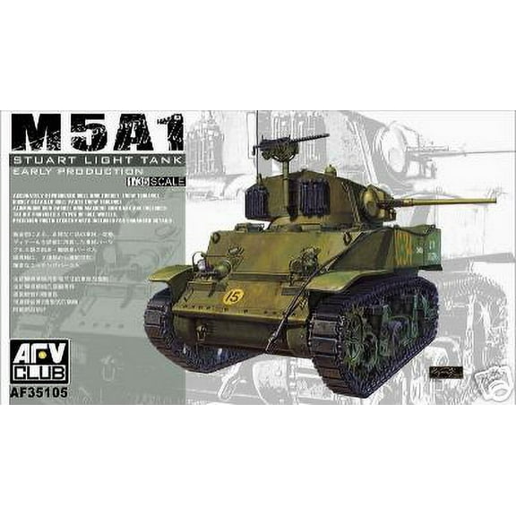 1/35 M5A1 Stuart Light Early Tank