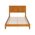 thumbnail image 5 of Mission Twin Solid Wood Low Profile Platform Bed in Light Toffee, 5 of 10