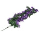 thumbnail image 5 of Flores artificiales colgantes de 4 pétalos, violeta, enredadera de simulación, decoración para bodas y hogar (morado oscuro), 5 of 7