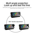 LED Smart Digital Alarm Clock Projection Temperature Projector LCD
