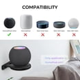 thumbnail image 4 of Soporte De Altavoz Inteligente 2 soportes de montaje en pared para HomePod Mini Smart Speaker Holder (negro), 4 of 5