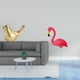 thumbnail image 2 of Figura de pájaro de resina, estatua de flamenco, escultura, adorno de animal, decoración del hogar, accesorio creativo, adecuado para oficina, jardín,, 2 of 8