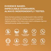 HUMANX Turkesterone+ 800mg - USA Third Party Tested (Similar to Ecdysterone) for Muscular Development & Dynamic Athletic Performance - Natural Anabolic - Non GMO, Vegan - Turkesterone Supplement