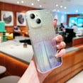thumbnail image 3 of SaniMore for iPhone 14 Plus Case, Glitter Gradient Full Camera Lens Protection Luxury Plating Cute Bling Clear Shockproof Slim Phone Cover Shockproof Bumper for Women Girls for iPhone 14 Plus, Purple, 3 of 11