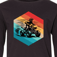 thumbnail image 4 of Inktastic Four Wheeling Atv off Roading Retro Long Sleeve Youth T-Shirt, 4 of 5