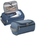 thumbnail image 3 of Travel Toiletry and Cosmetics Organizer Bag, Holiday Gift for Family or Friends- Blue, 3 of 4